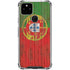 Portuguese Flag Dark Wood Google Pixel 4a 5G Clear Case